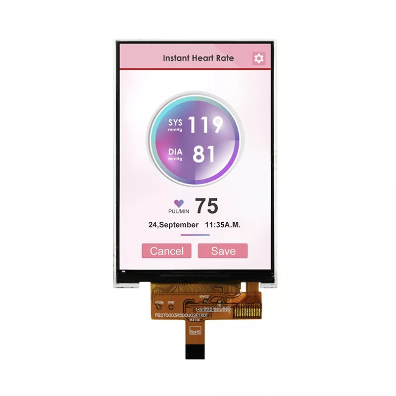 3.5 인치 320x480 초상화 IPS TFT 모듈