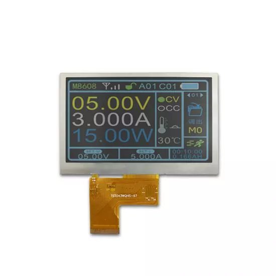 4.3 인치 WQVGA IPS TFT 모듈