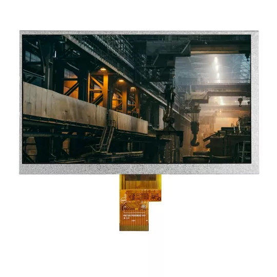 7 인치 1024 × 600 정상 흰색 TFT LCD 모듈